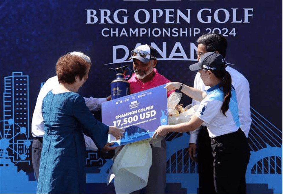 Rahil Gangjee vô địch giải đấu BRG Open Golf 2024