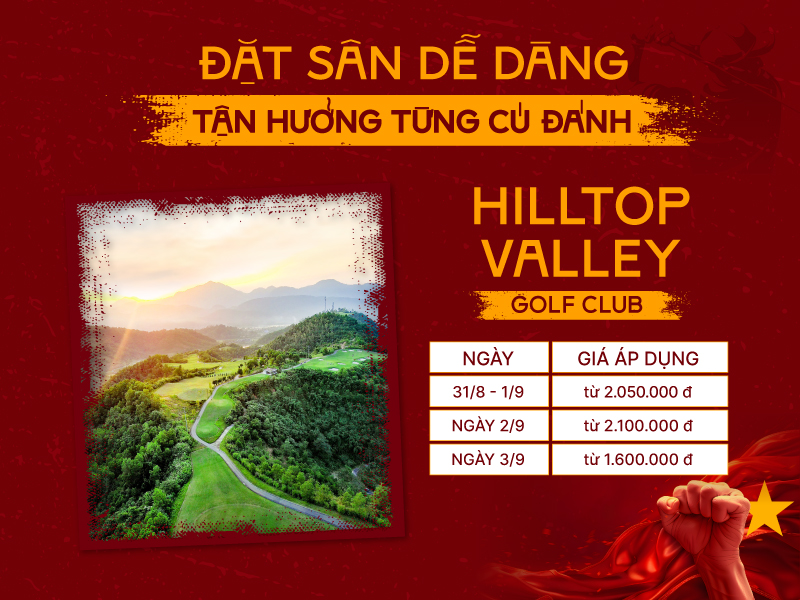 Khuyến mãi sân Hilltop Valley Golf Club