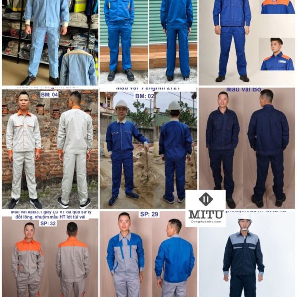 Những mẫu BHLĐ (Bảo hộ lao động)