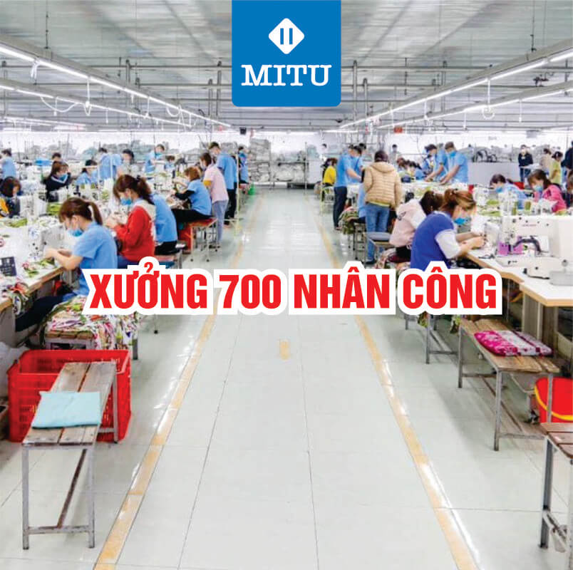 Đồng Phục Mitu | Xưởng 700 công nhân