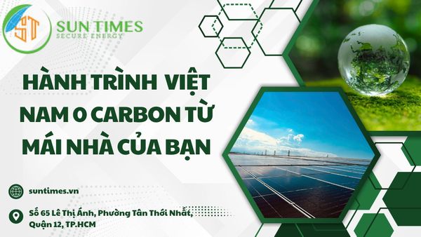 Sun Times - Hành trình Việt Nam 0 carbon bắt đầu từ mái nhà bạn