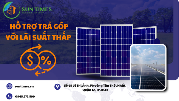 Lắp điện mặt trời không cần trả hết – Tiết kiệm ngay, không lo nặng!
