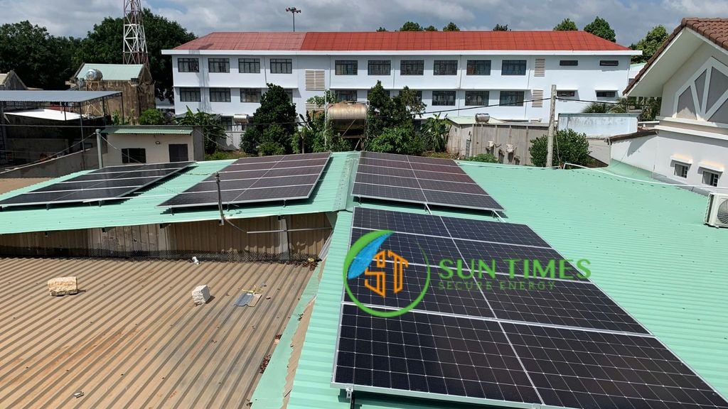 🌞 Hoàn thành dự án solar áp mái tại Xuyên Mộc – TP.HCM 🌞
