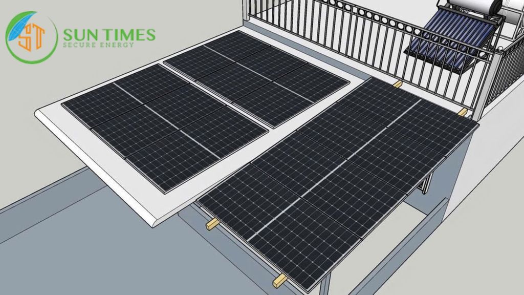 🔧 Design drawings for rooftop solarpower systems ☀️
