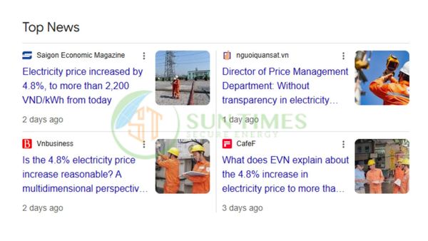 Electricity price increased by 4.8% - This is the golden time to install solar power system