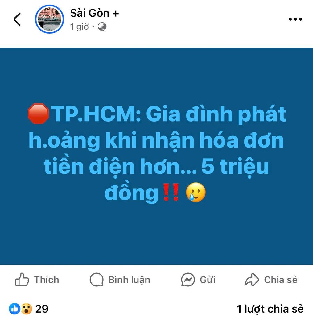Tiền điện tăng mạnh - Nhiều gia đình 