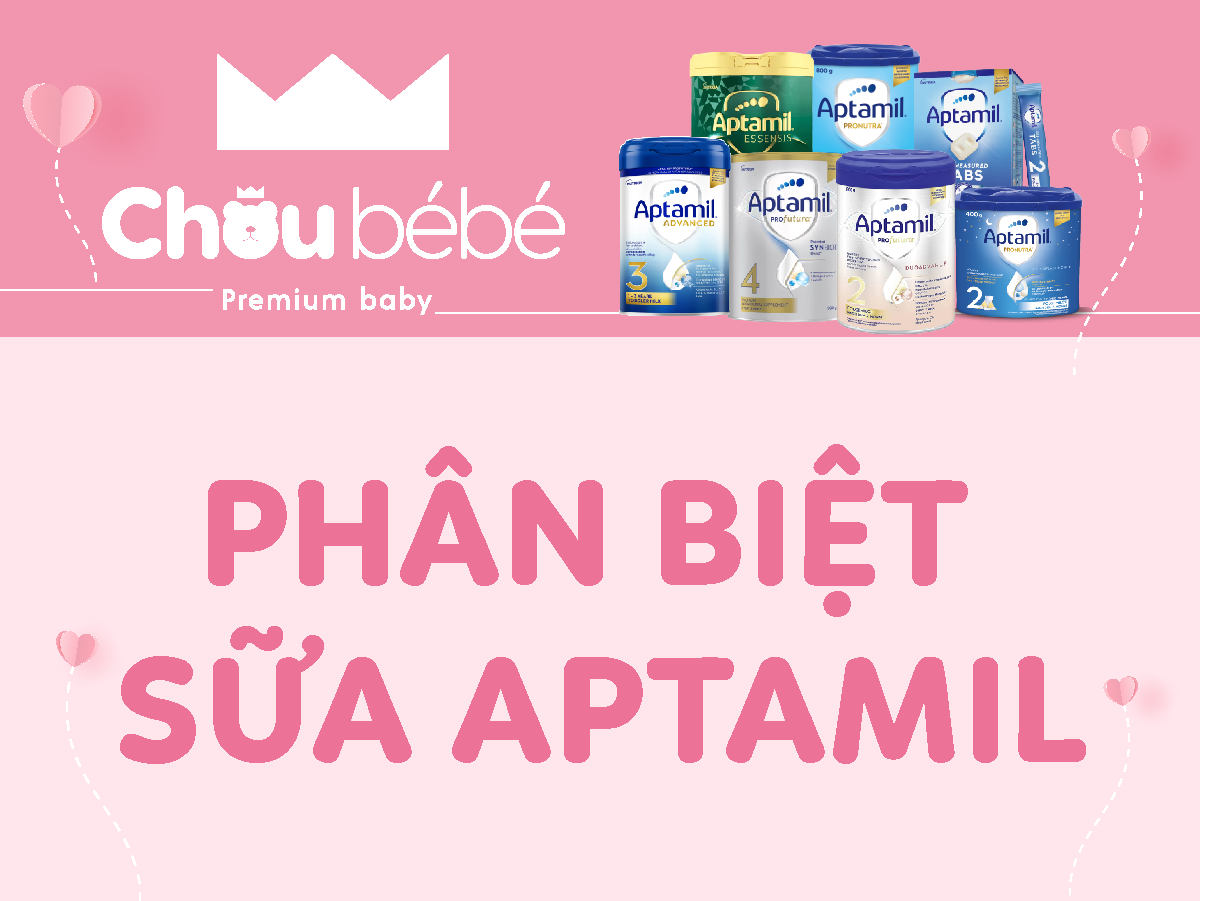 Phân biệt các loại sữa Aptamil