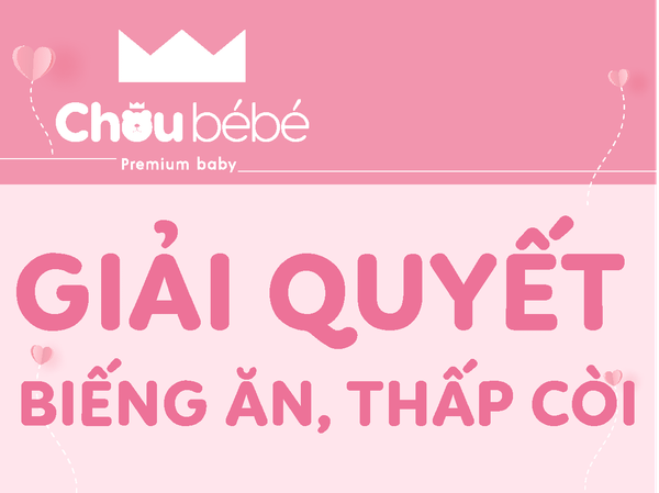 Trẻ biếng ăn, chậm tăng cân, thấp còi: Làm sao để cải thiện?