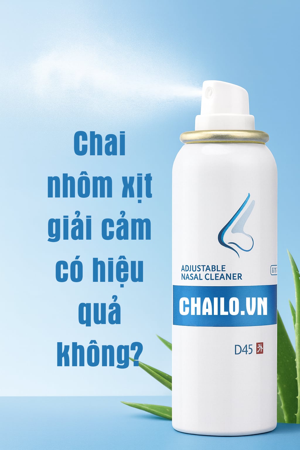 Chai nhôm xịt giải cảm có hiệu quả không? So sánh hiệu quả giữa xịt hạ sốt và thuốc uống