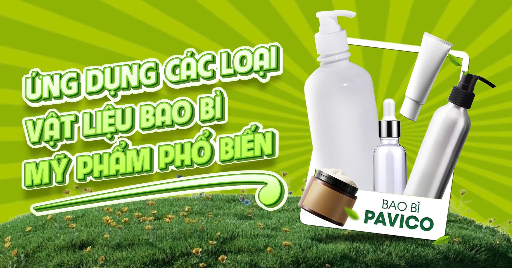 Ứng Dụng Các Loại Vật Liệu Bao Bì Mỹ Phẩm Phổ Biến