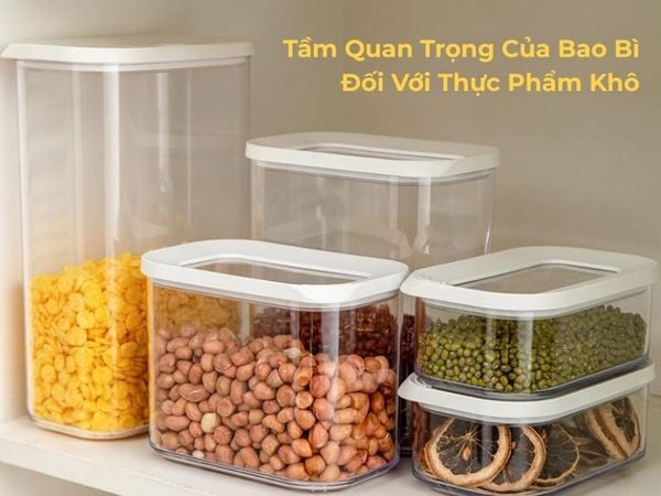 Giữ Trọn Hương Vị: Bí Quyết Chọn Hũ Nhựa Hoàn Hảo Cho Thực Phẩm Khô
