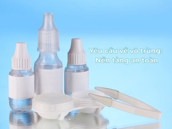 Giải pháp chai lọ nhỏ giọt vô trùng cho thuốc mắt, thuốc tai: An toàn tuyệt đối