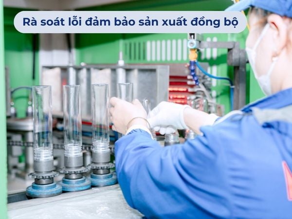 Bí Mật Đằng Sau Chất Lượng Chai Lọ Vượt Trội Của Pavico: Quy Trình QC Nghiêm Ngặt