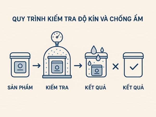 Bảo vệ thuốc viên khỏi độ ẩm: Yêu cầu về độ kín của hũ nhựa