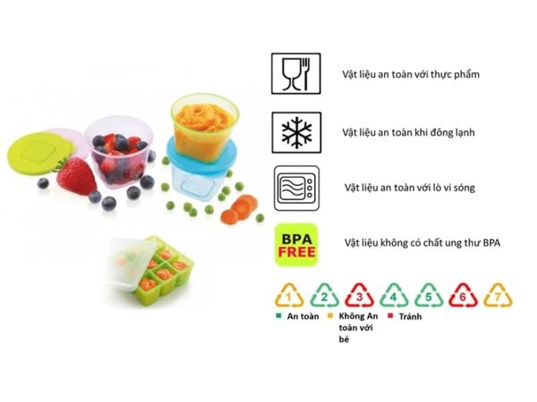 An Tâm Sử Dụng: Giải Mã Các Loại Nhựa An Toàn Cho Hũ Đựng Thực Phẩm