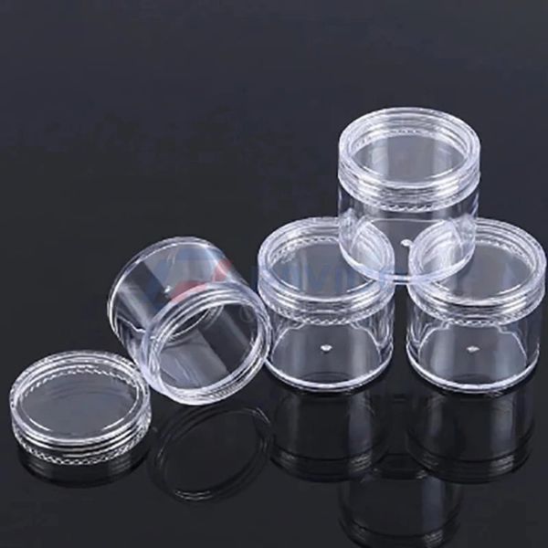 Hũ nhựa PS 3ml đựng phấn mắt bột trang điểm hoặc phụ kiện nail