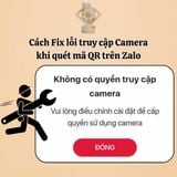 𝗖𝗮́𝗰𝗵 𝗙𝗶𝘅 𝗹𝗼̂̃𝗶 𝗾𝘂𝗲́𝘁 𝗺𝗮̃ 𝗤𝗥 𝘁𝗿𝗲̂𝗻 𝗭𝗮𝗹𝗼 𝗸𝗵𝗼̂𝗻𝗴 𝗰𝗵𝘂̣𝗽 đ𝘂̛𝗼̛̣𝗰 𝗮̉𝗻𝗵