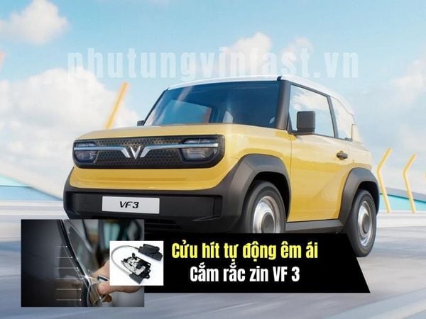 Chuyên Lắp cửa hit tự động Vinfast VF 3 cắm rắc zin theo xe đóng cửa êm, an toàn, tiện nghi, đẳng cấp, sang trọng