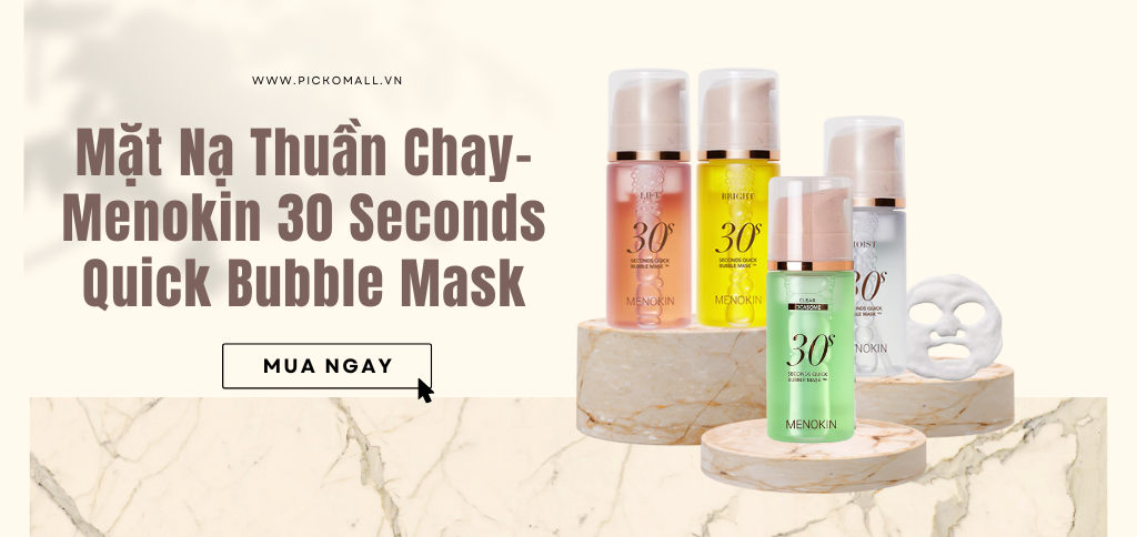 Khám Phá Mặt Nạ Thuần Chay Menokin:  Bí Quyết Cho Làn Da Tự Nhiên Hoàn Hảo