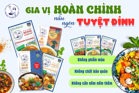 Giải cứu bữa tối trong 15 phút cùng gia vị hoàn chỉnh Miss Vietspice