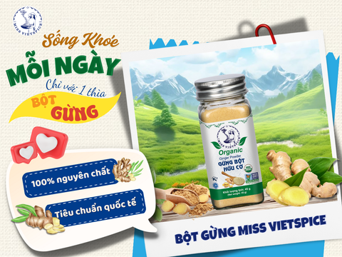 1 Thìa Bột Gừng Mỗi Ngày– Thói Quen Nhỏ, Lợi Ích To Cho Sức Khỏe