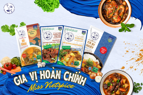 Lên thực đơn mùa hè chỉ trong 30 phút với gia vị hoàn chỉnh