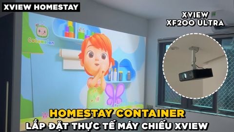 LẮP ĐẶT XVIEW XF200 ULTRA CHO HỆ THỐNG HOMESTAY CONTAINER