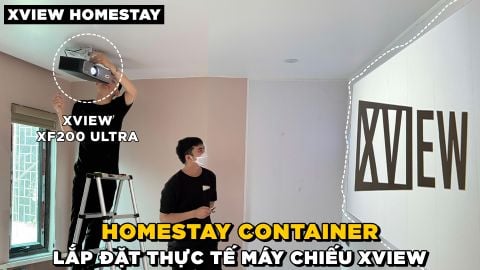 LẮP ĐẶT XVIEW XF200 ULTRA CHO HOMESTAY CONTAINER BẮC GIANG