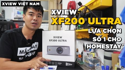 XVIEW XF200 ULTRA - LỰA CHỌN MÁY CHIẾU SỐ 1 CHO HOMESTAY VÀ KHÁCH SẠN