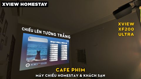 LẮP ĐẶT XVIEW XF200 ULTRA CHO CAFE PHIM THỊ TRẤN QUỐC OAI HÀ NỘI