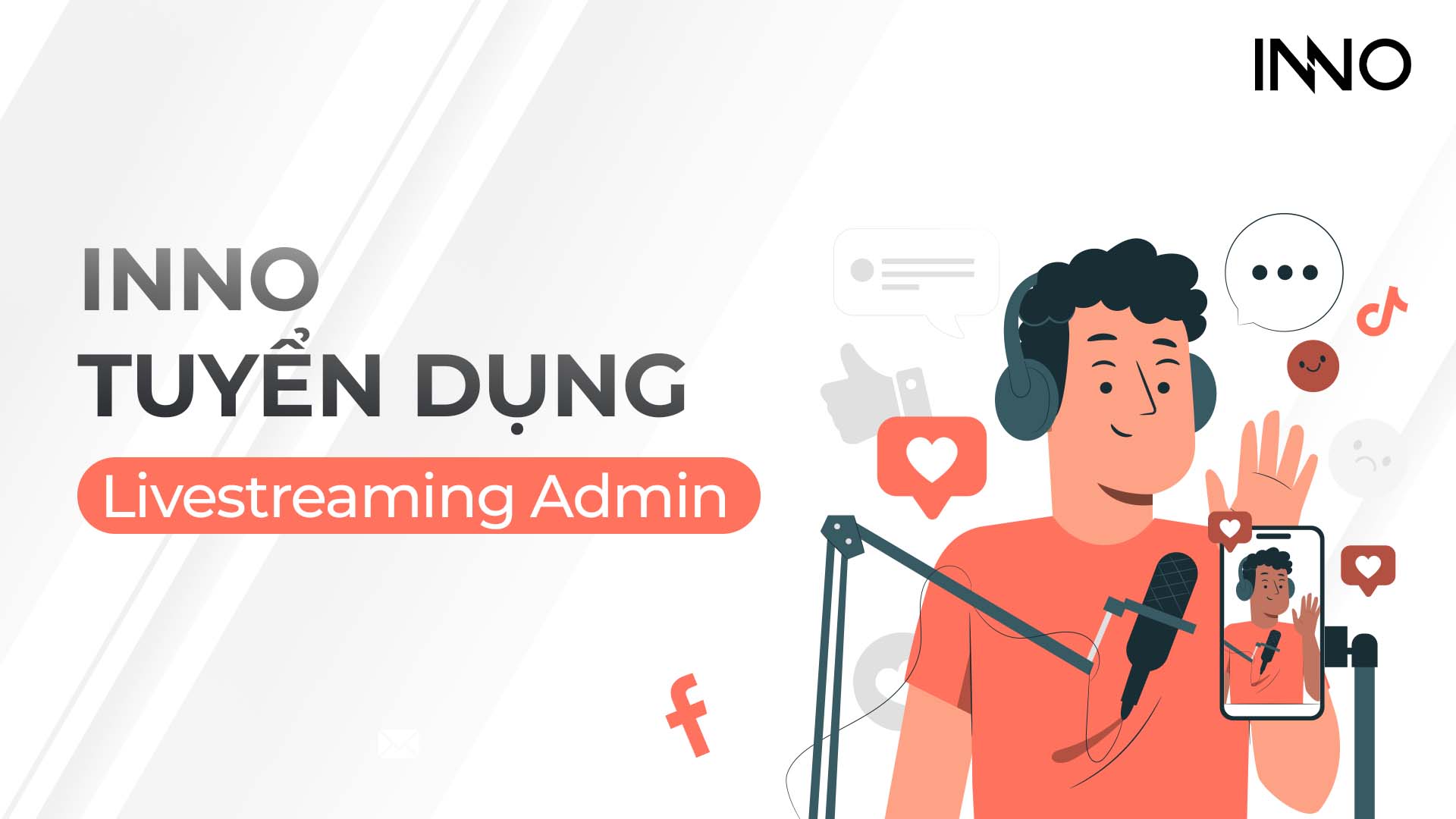 INNO tuyển dụng Livestreaming Admin