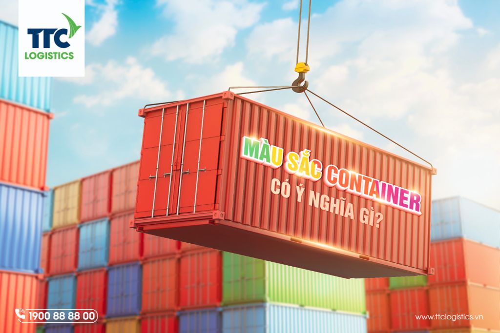 Tìm hiểu ý nghĩa container vận chuyển hàng hóa lại có nhiều màu sắc kh ...