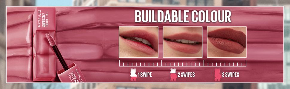 Son kem lì Maybelline Superstay Teddy
