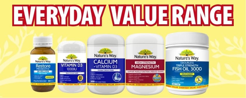 Nature's Way Canxi + Vitamin D3 200 viên