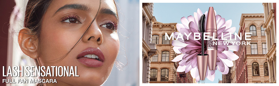 Mascara Maybelline Lash Sensational Full Fan Effect Waterproof - Đen Đậm