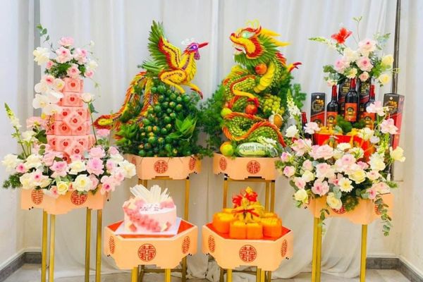 Bật mí cách làm tráp dạm ngõ độc đáo và địa điểm thuê trọn gói giá rẻ