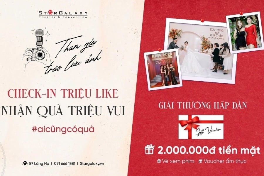 CUỘC THI ẢNH - LƯU DẤU KHOẢNG KHẮC Ý NGHĨA CÙNG STAR GALAXY