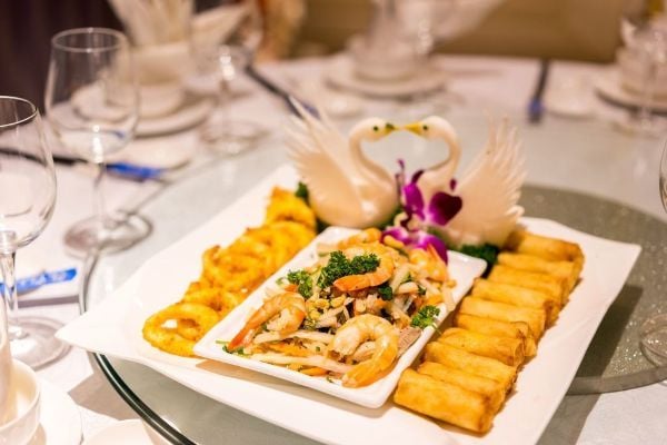 khám phá món khai vị tiệc cưới