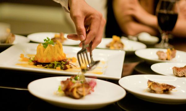 món khai vị cho tiệc cưới sang trọng