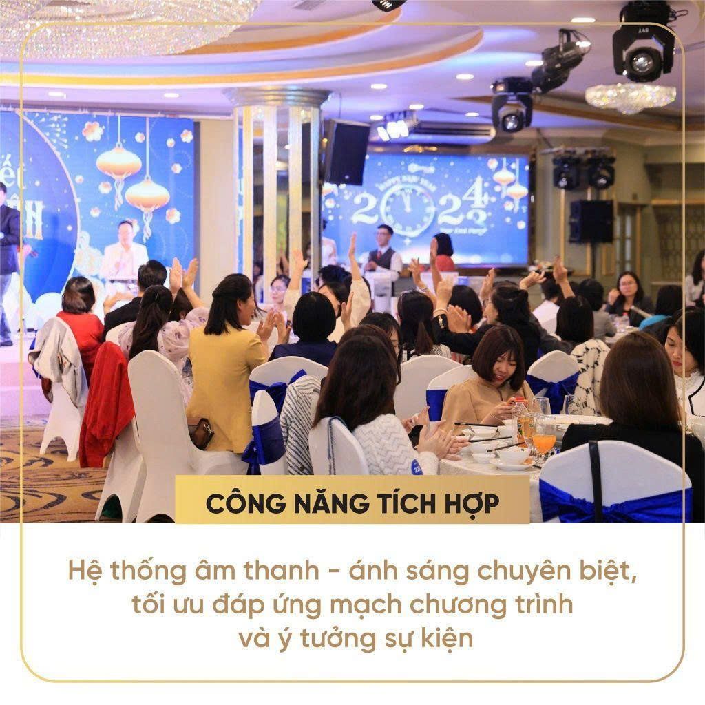 Hệ thống âm thanh và ánh sáng chuyên dụng