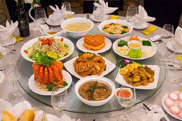 Gợi ý thực đơn tiệc cưới ngon, đa dạng