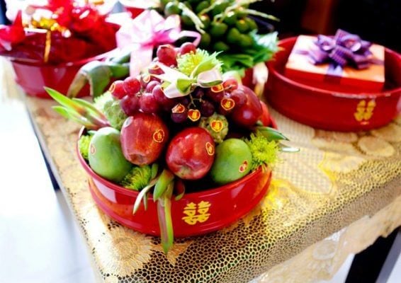 mâm lễ dạm ngõ gồm những gì