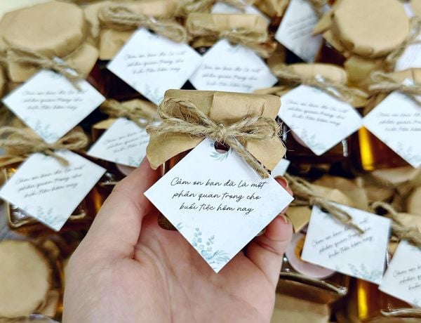 khám phá những món quà cảm ơn khách mời đến dự đám cưới
