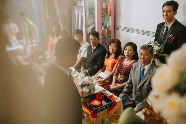 các bên gia đình gặp mặt trong lễ dạm ngõ tại các vùng miền