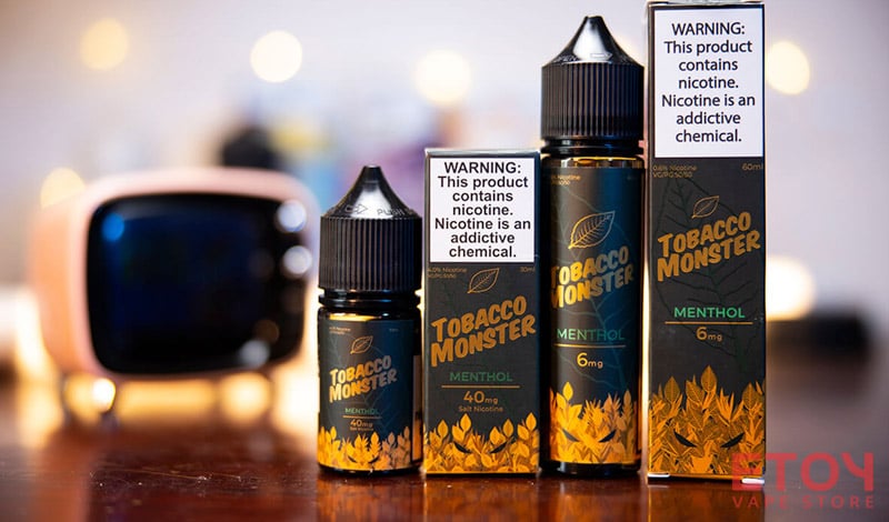 Tobacco Monster Menthol - Thuốc Lá Bạc hà mát lạnh