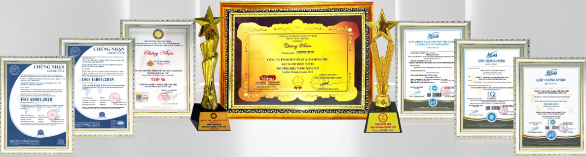 Chứng Nhận Chất Lượng & Hình Ảnh Công Ty