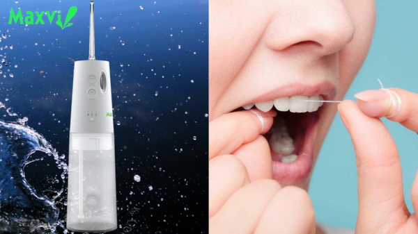 Nghe nói máy tăm nước cầm tay không sạch bằng chỉ nha khoa?