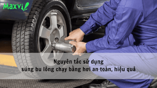 Nguyên tắc sử dụng súng bắn bu lông chạy bằng hơi an toàn, hiệu quả