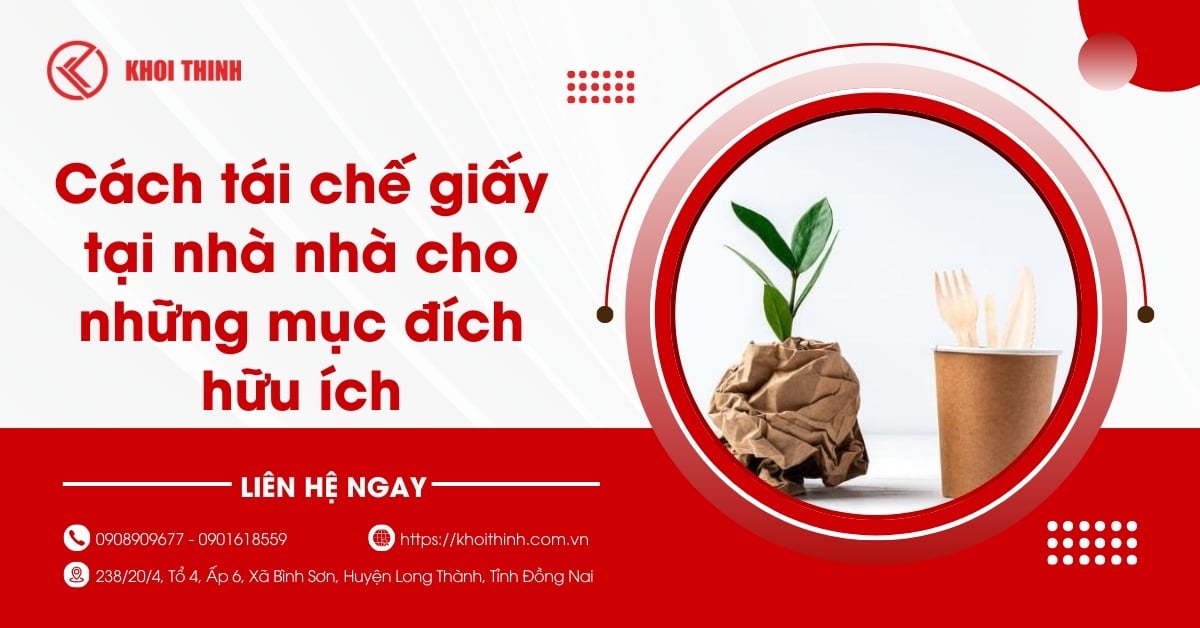 Cách tái chế giấy tại nhà nhà cho những mục đích hữu ích