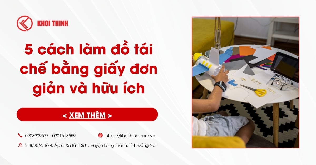 5 Cách Làm Đồ Tái Chế Bằng Giấy Đơn Giản Và Hữu Ích